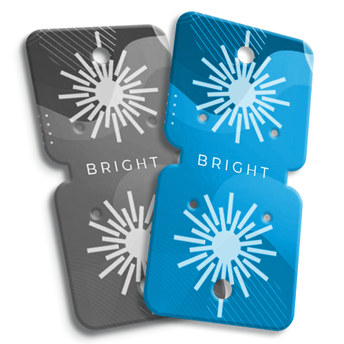 Cartela 250g | 45x80mm | 4/1 | UV 1/0