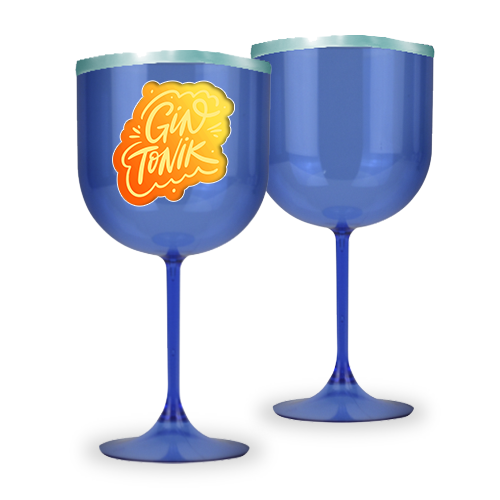 Taça de Gin | 650ml | Azul Neon