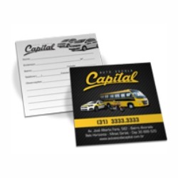 Cartão Duplo 300g | 4/1 | Lam. Fosca + UV local