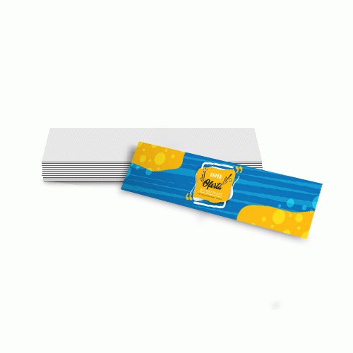 Folheto 150g | 10x45cm | 4/0