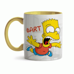 Caneca de Cerâmica | Amarela | 325ml