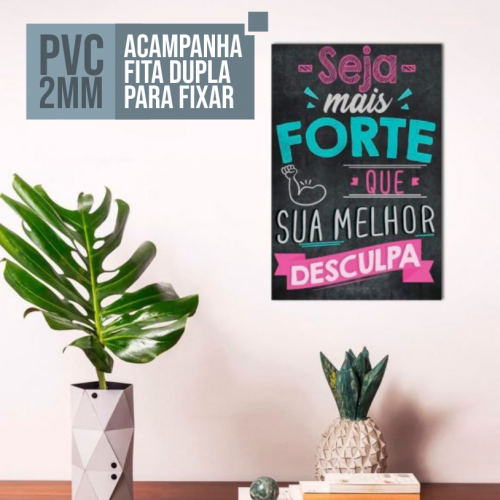 Quadro - Placa Decorativa | 10x15cm