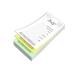 Bloco Autocopiativo | 10x21cm | 1/0  |  25x3