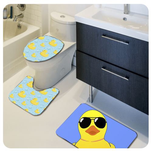 Jogo de Banheiro Personalizado | 3 Pçs