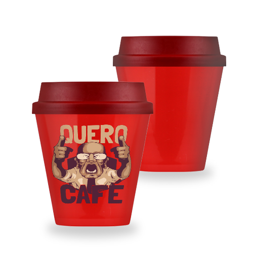 Copo de Café | 300ml | Vermelho