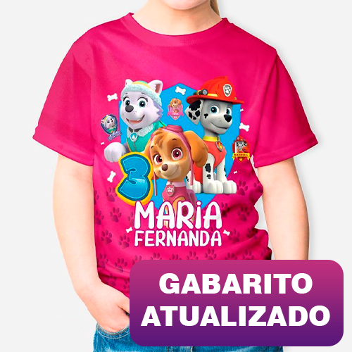 Camisa com Manga Infantil